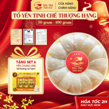 Tổ Yến Tinh Chế Thượng Hạng A5