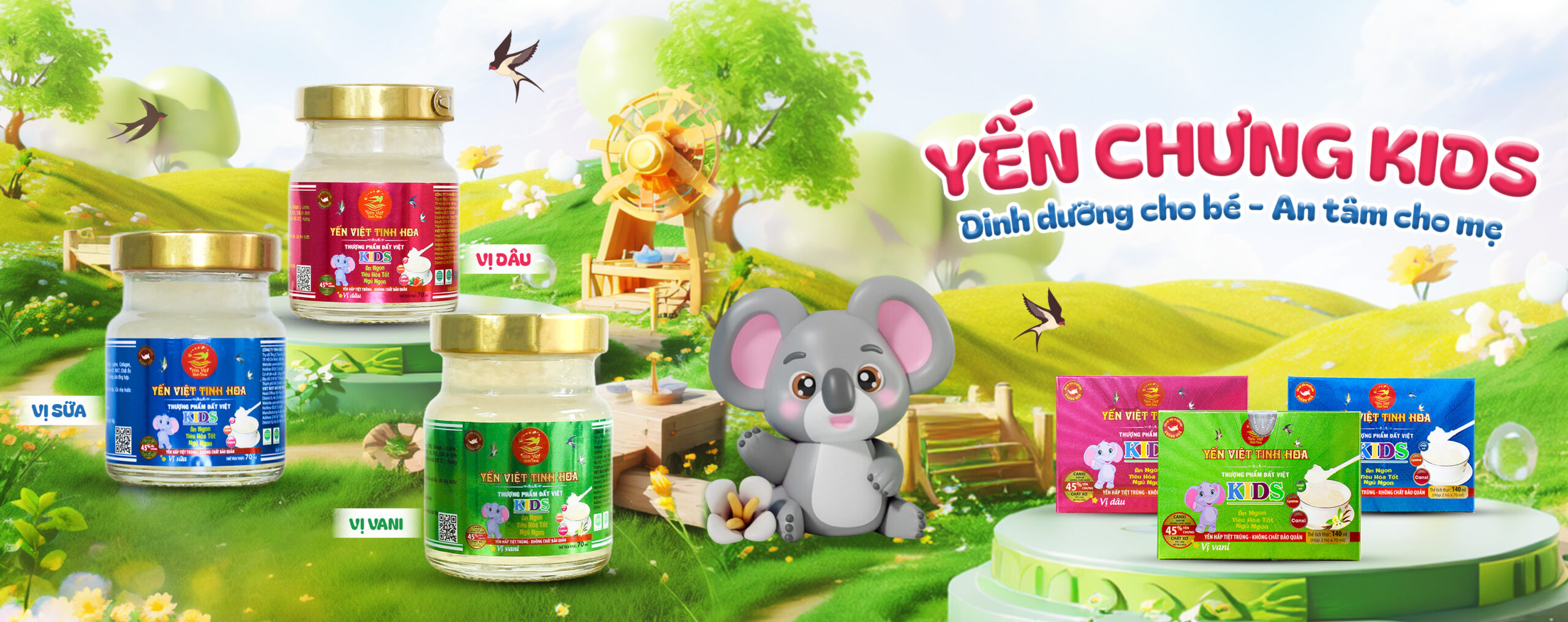 Banner Yến Kids