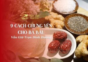 9 Cách Chưng Yến Cho Bà Bầu