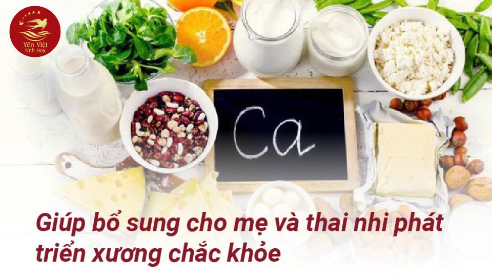 Chắc khỏe xương cho thai nhi