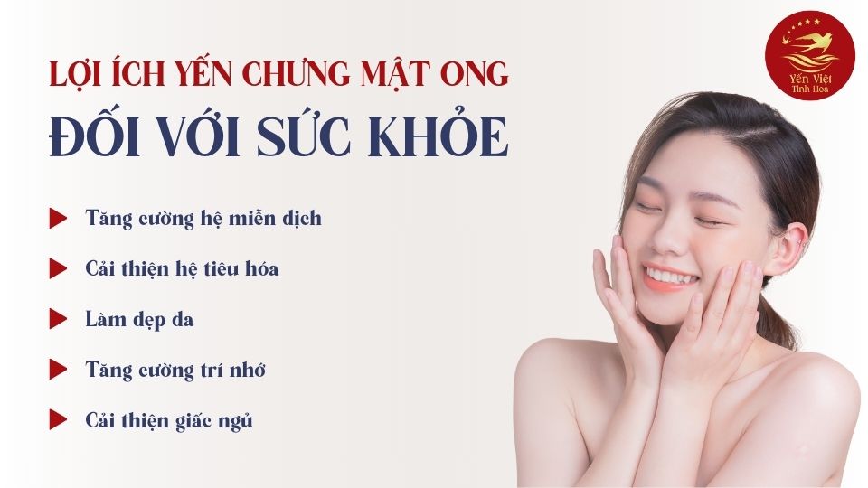 Lợi Ích Của Yến Chưng Mật Ong