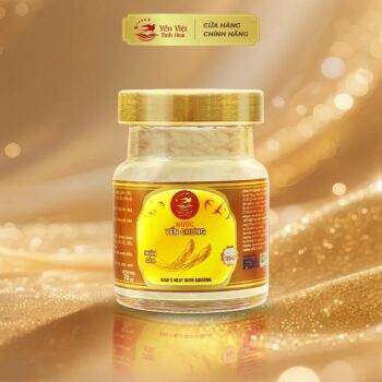 Nước Yến Chưng Nhân Sâm 35% - Phiên Bản Hộp Quà Tặng Cao Cấp