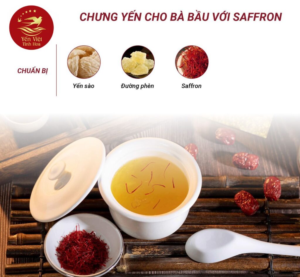 Yến Chưng Saffron