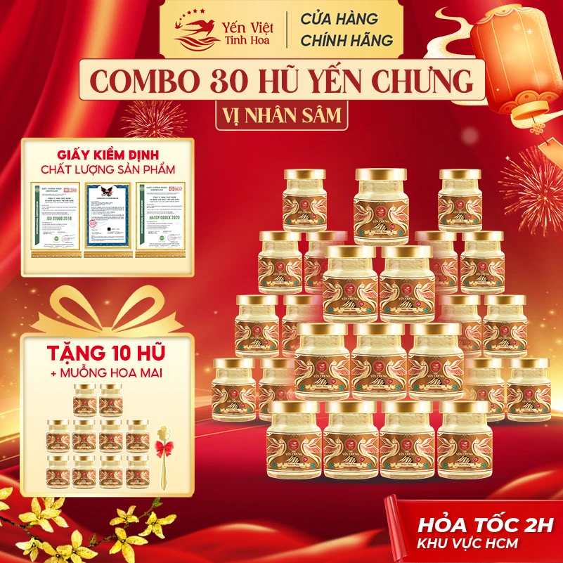 Combo 30 Nhân sâm