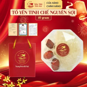 Tổ Yến Tinh Chế Nguyên Sợi Cao Cấp 10 gram