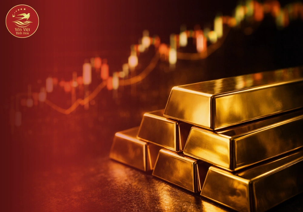 Giá vàng tăng mạnh