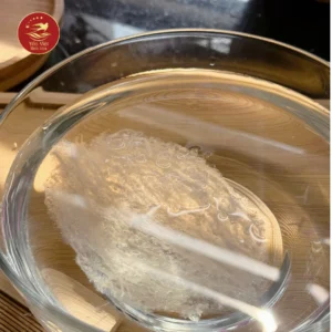 Ngâm yến nở