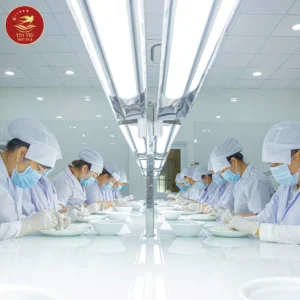 Quy trình làm sạch yến