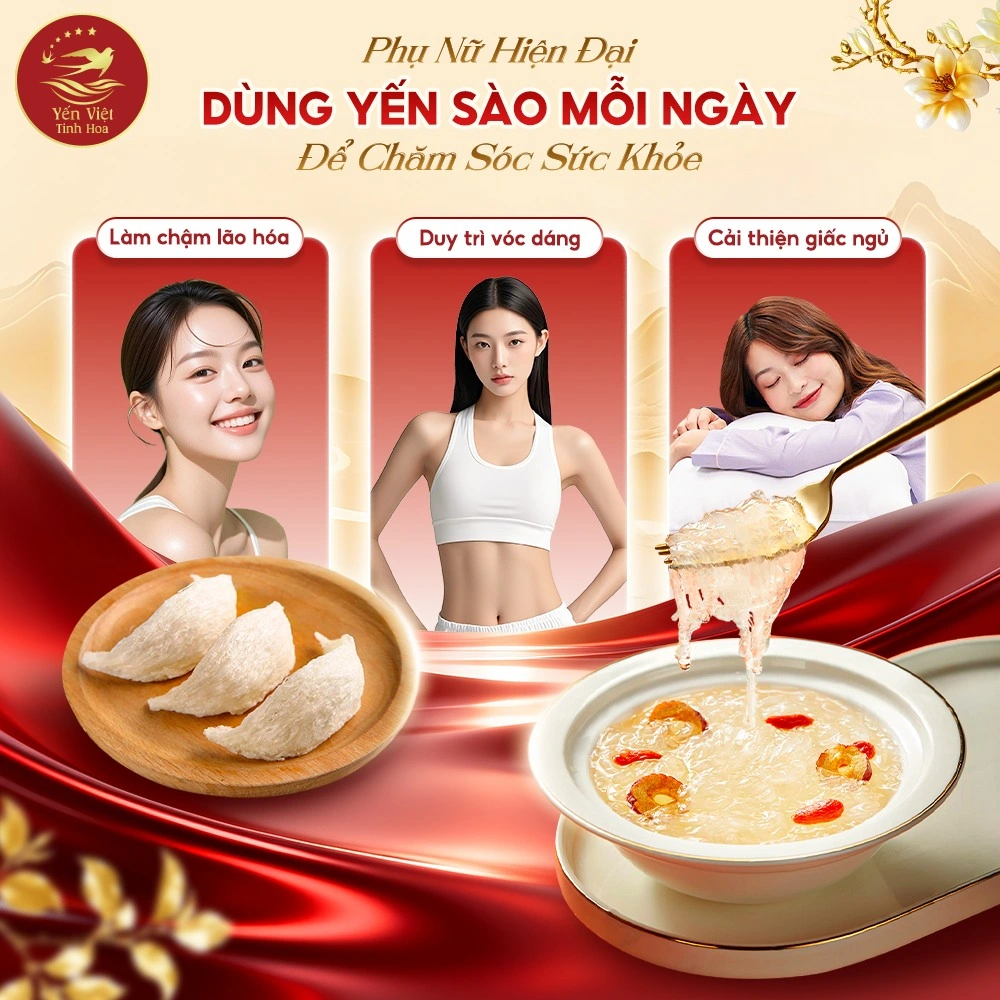 Công dụng của yến sào
