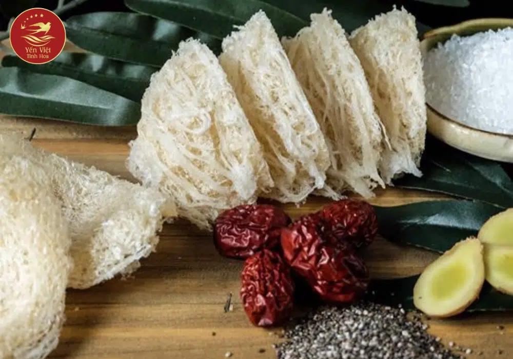 Chưng yến sào đơn giản