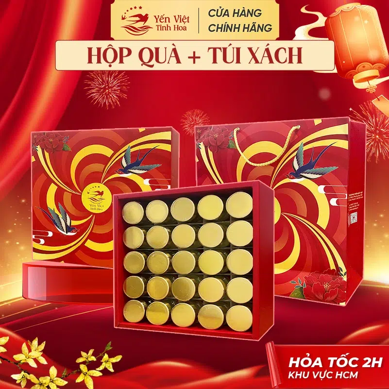 Combo nước yến chưng 25 hũ